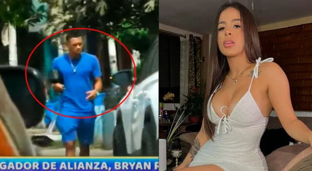Bryan Reyna es captado saliendo de la casa de Zapata.