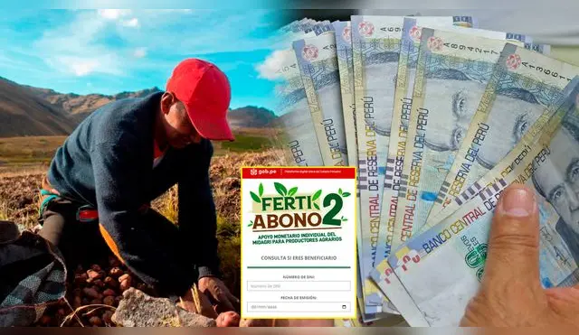 Te dejamos el link oficial para que sepas si eres uno de los beneficiarios del Fertiabono II .