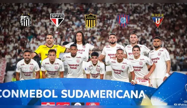 Universitario se podría medir ante rivales hostóricos en la Sudamericana.