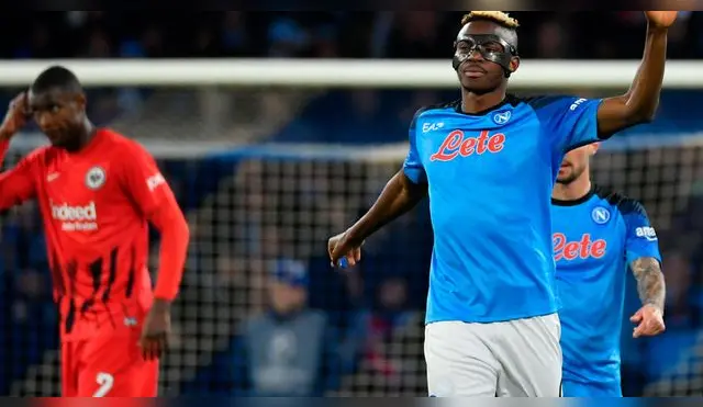 Napoli superó a Frankfurt por la vuelta de octavos de la Champions League