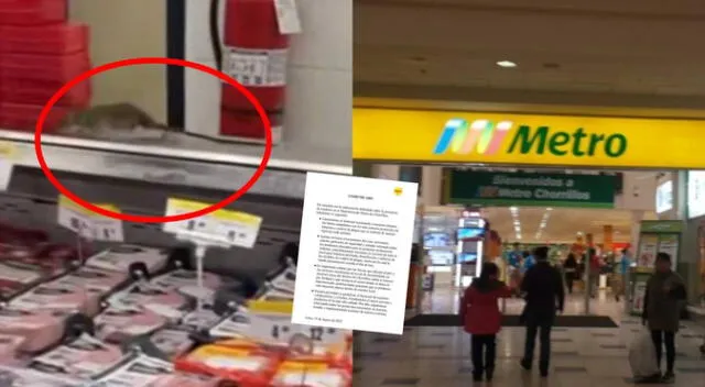 Metro de Chorrillos emitió comunicado para declarar por roedor en sus embutidos Metro de Chorrillos emitió comunicado para declarar por roedor en sus embutidos