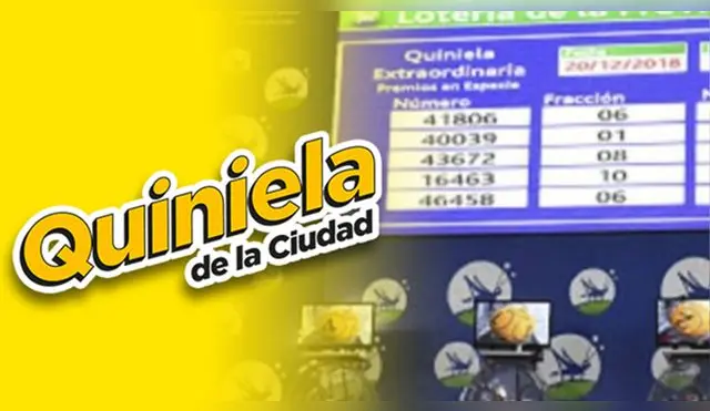Revisa en esta nota los números ganadores de la Quiniela del 18 de marzo.