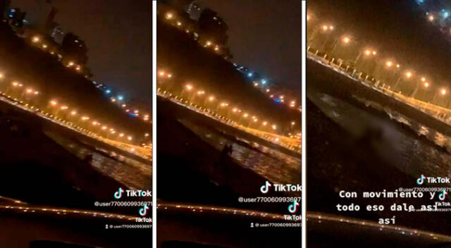 Pareja fue captada teniendo intimidad en una playa de la Costa Verde.