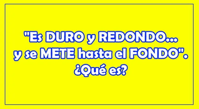 Si resuelves este acertijo demostrarás que eres muy inteligente.