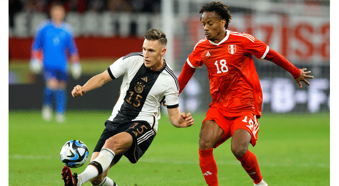 Perú cayó ante Alemania en Mainz