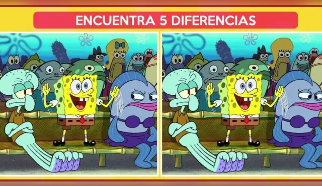 Solo el 1% encontró las diferencias en pocos segundos.