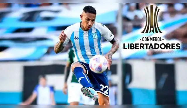 Paolo Guerrero muy cerca de romper récord histórico de Racing en Copa Libertadores.