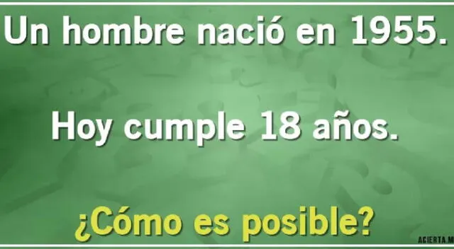 Acertijo: soluciona el problema en solo 6 segundos Acertijo: soluciona el problema en solo 6 segundos