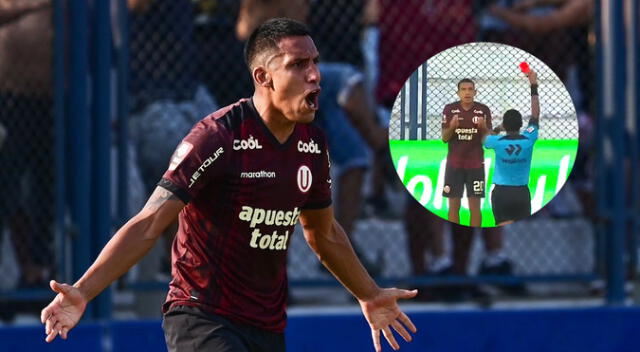 Alex Valera tuvo duras palabras contra el árbitro tras recibir expulsión Alex Valera tuvo duras palabras contra el árbitro tras recibir expulsión