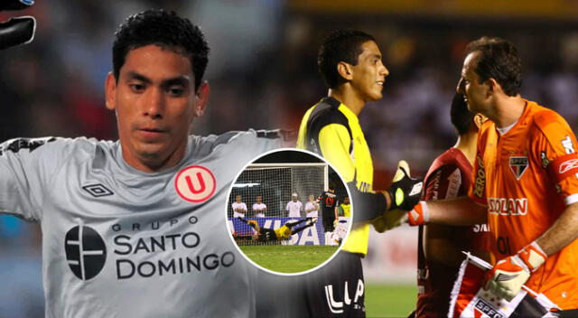 Llontop debutó debido a una lesión de compañero y tiempo después le atajó penal a Ceni Llontop debutó debido a una lesión de compañero y tiempo después le atajó penal a Ceni
