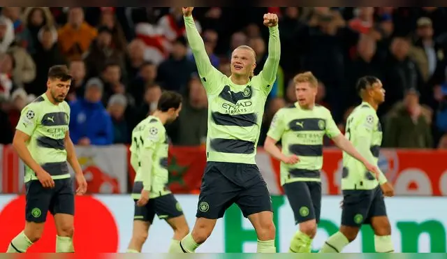 Manchester City clasificó a semifinales tras superar al Bayern en cuartos de la Champions League