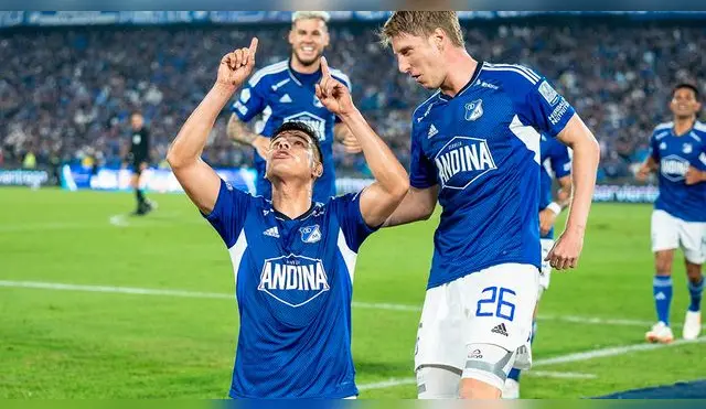 Millonarios ganó a América de Cali por la fecha 16 de la Liga BetPlay Colombia