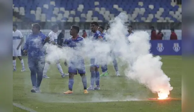 U de Chile vs U Católica fue suspendido
