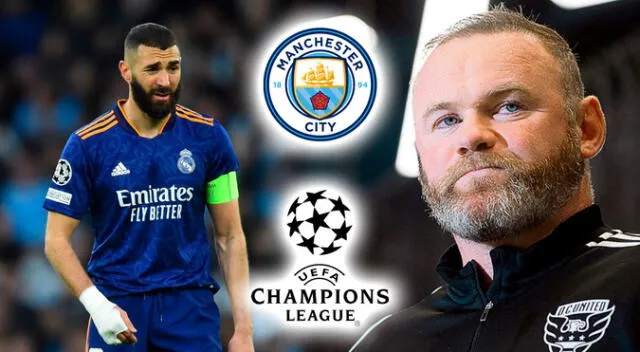 Wayne Rooney siente que Manchester City pasará por encima a Real Madrid Wayne Rooney siente que Manchester City pasará por encima a Real Madrid