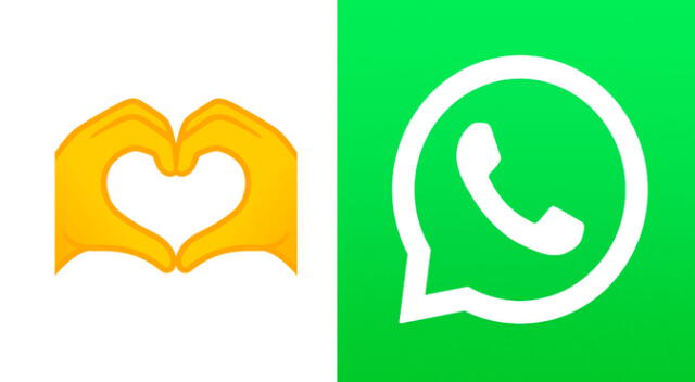 Según el portal de Emojipedia, este símbolo de WhatsApp fue presentado en el 2021. Foto: Según el portal de Emojipedia, este símbolo de WhatsApp fue presentado en el 2021. Foto: