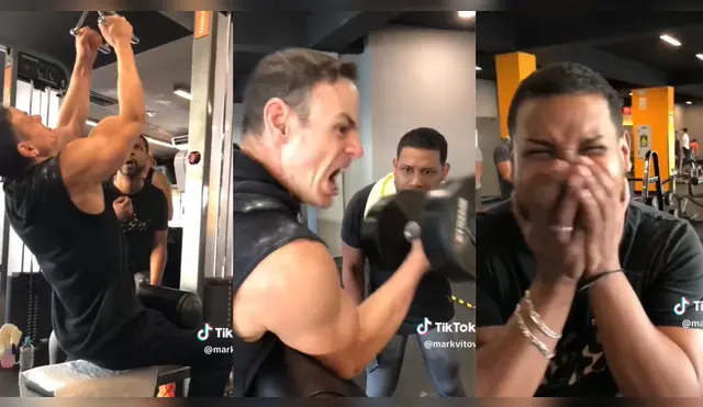 Mark Vito y Giselo protagonizan divertido video de entrenamiento.