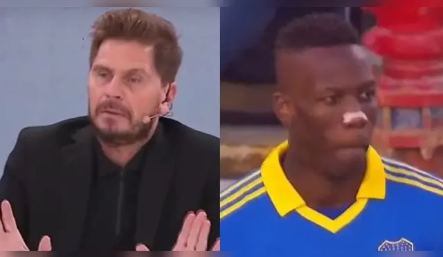 Luis Advíncula ha cambiado de posición en Boca con Jorge Almirón.