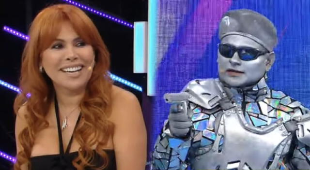 Robotín bromea con Magaly Medina luego que ella le haga recordar a Robotina