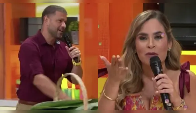 Yako expone a Ethel en el programa "Mi mamá cocina mejor que la tuya".