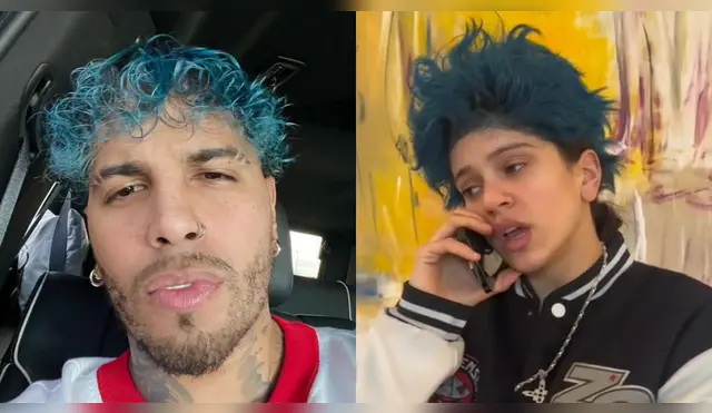 Rosalía imita a Rauw Alejandro en TikTok.