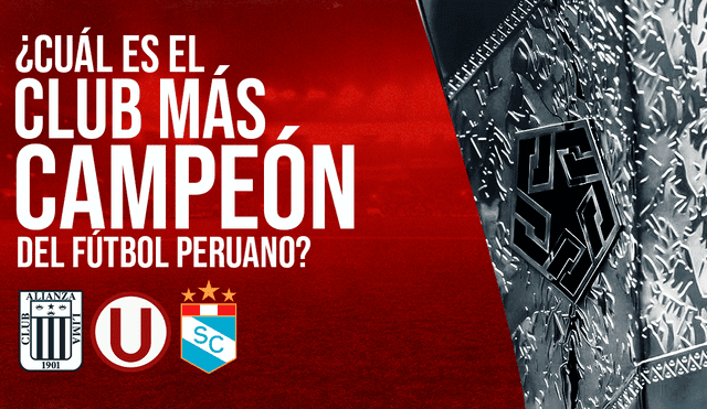 ¿Cuál es el club más campeón del fútbol peruano?