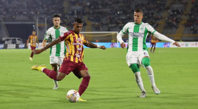 Atlético Nacional vs Tolima por fecha 20 de la Liga BetPlay