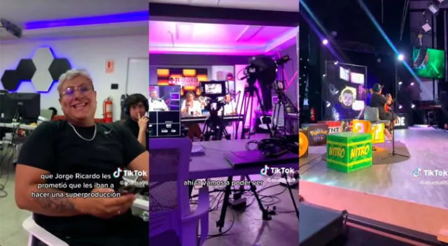 Joven mostró como es trabajar para Jorge Luna y Ricardo Mendoza.