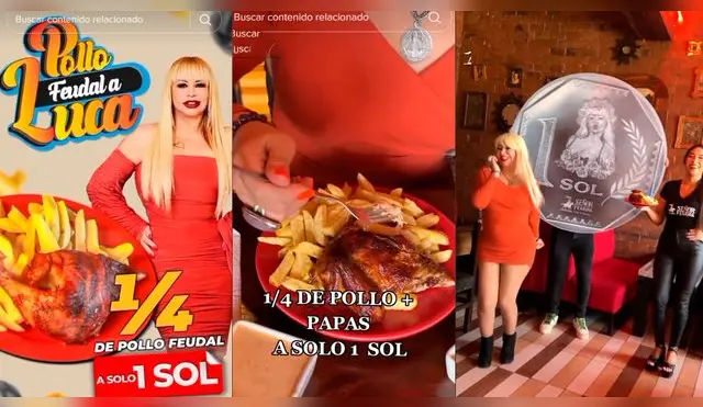 Por 1 sol, podrás comprar 1/4 de Pollo a la brasa. Así puedes adquirirlo.
