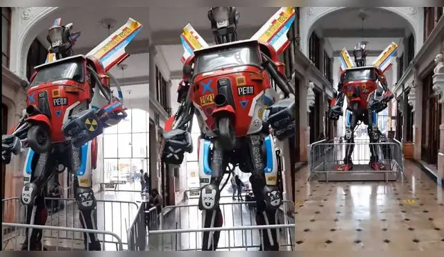 Internauta encuentra al 'Optimus Prime' versión peruana