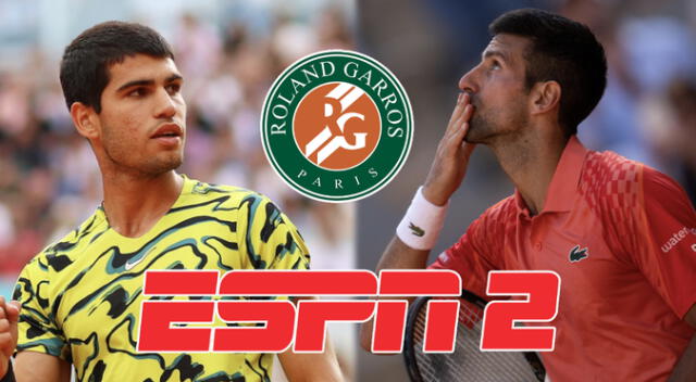 Carlos Alcaraz vs. Novak Djokovic EN VIVO por ESPN 2.