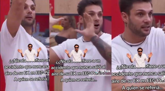 TikTok: Nicola Porcella revela que participante de EEG cayó desde lo alto.