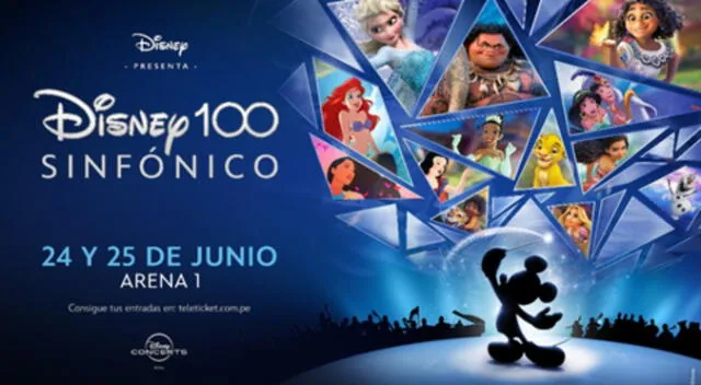 Conoce los detalles de Disney 100 Sinfónico
