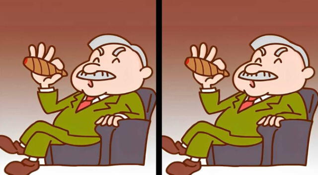 ¿Cuáles son las 3 diferencias del reto? Analiza y responde antes que el tiempo termine.