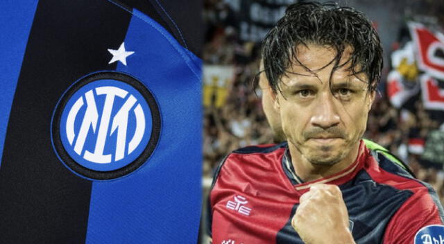 Este jugador del Inter de Milán celebró el regreso de Cagliari a la Serie A.