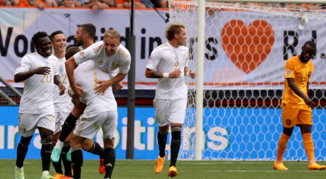 Italia se quedó con el tercer puesto de la Nations League.