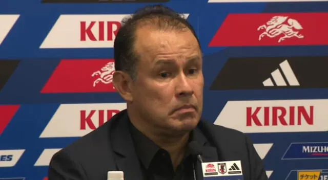 Juan Reynoso dio declaraciones tras la derrota de Perú ante Japón Juan Reynoso dio declaraciones tras la derrota de Perú ante Japón