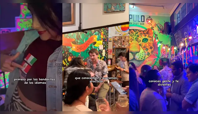 Una joven es viral tras practicar diferentes idiomas en restaurante.