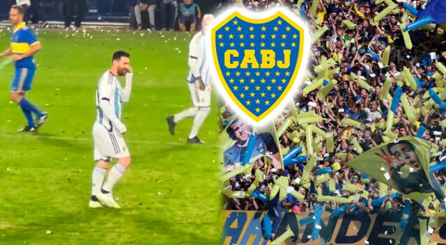 Lionel Messi fue sorprendido con pedido de los hinchas de Boca Juniors Lionel Messi fue sorprendido con pedido de los hinchas de Boca Juniors