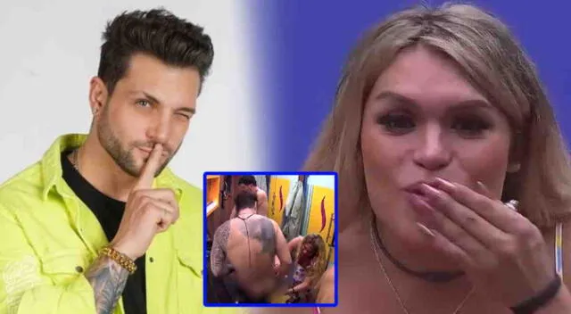Nicola Porcella mostró más de la cuenta tras la broma que le hizo Wendy Guevara.
