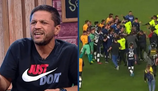 El periodista fue duramente crítico con los jugadores de Gimnasia.