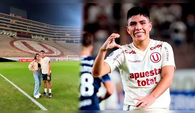 Cielo Berrios, novia de Piero Quispe, compartió un tierno post en su Instagram hacia el autor del gol en el Universitario de Deportes vs Gimnasia.