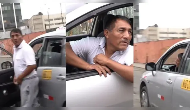 Chofer fue hallado orinando en plena vía pública por influencer y es criticado en redes.