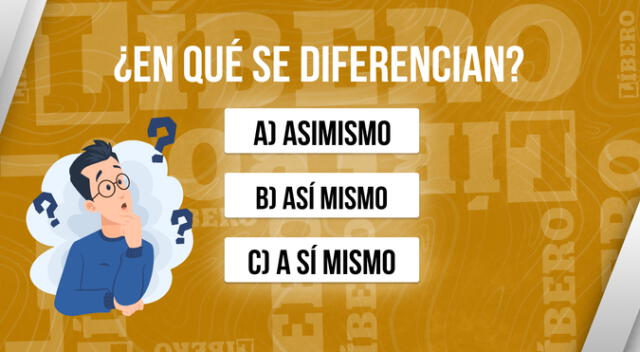 Si eres un experto en ortografía y gramática, podrás descubrir cuál es la diferencia de las palabras. Si eres un experto en ortografía y gramática, podrás descubrir cuál es la diferencia de las palabras.