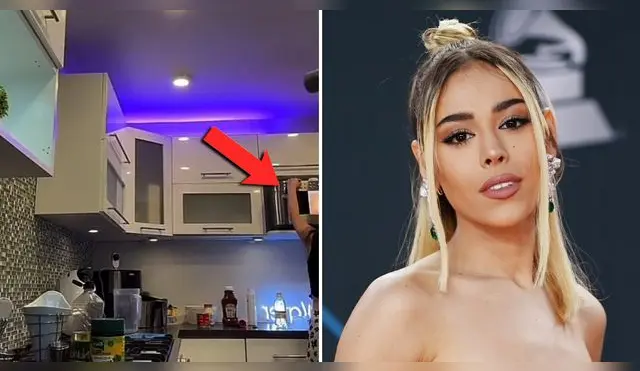 El microonda de Danna Paola casi explota por un error que la actriz cometió.