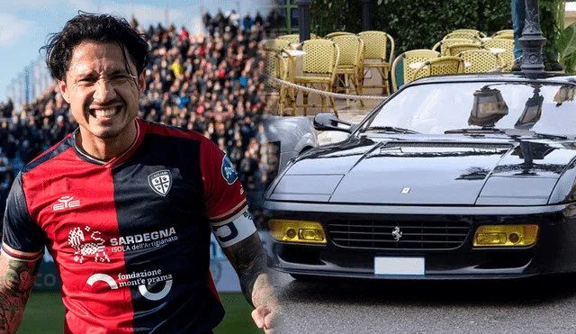 Esta es una de las últimas adquisiciones de Lapadula en cuanto a autos. Esta es una de las últimas adquisiciones de Lapadula en cuanto a autos.