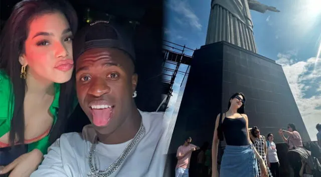 El jugador del Real Madrid  y la influencer mexicana  fueron captados de la mano en Río de Janeiro, Brasil.
