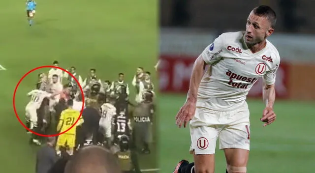 Nuevas imágenes muestran agresión de Calcaterra al arquero de Corinthians - VIDEO