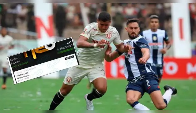 Hincha del fútbol peruano espera ganar miles de soles en el 'U' vs. Alianza Lima.