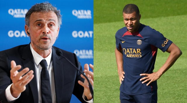 Luis Enrique no está contando con Mbappé en la gira del PSG en Japón.