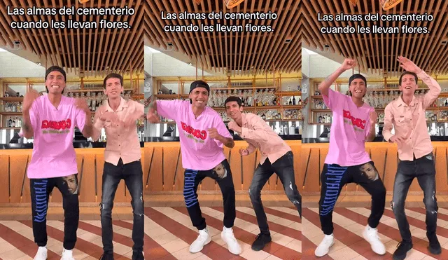 El popular periodista deportivo saco los 'pasos prohibidos' en un trends de TikTok.